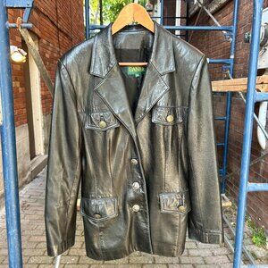 Made in Canada Danier Leather Jacket